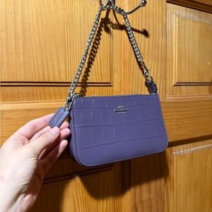 Coach Purple Leather nolita Bag